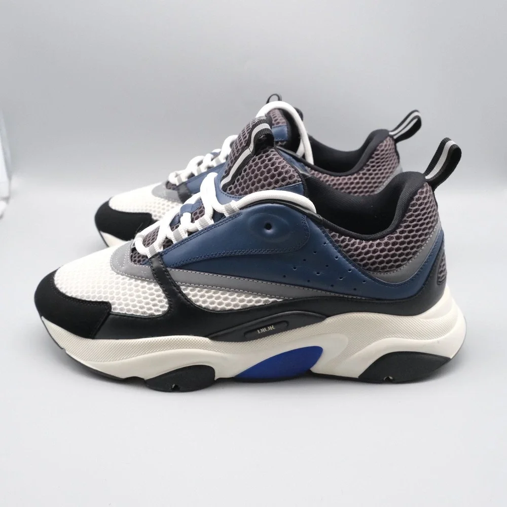 Dior B22 Sneakers Mens Size 44 Blue White Black 3SN231YUL-H569 - Picture 12 of 12
